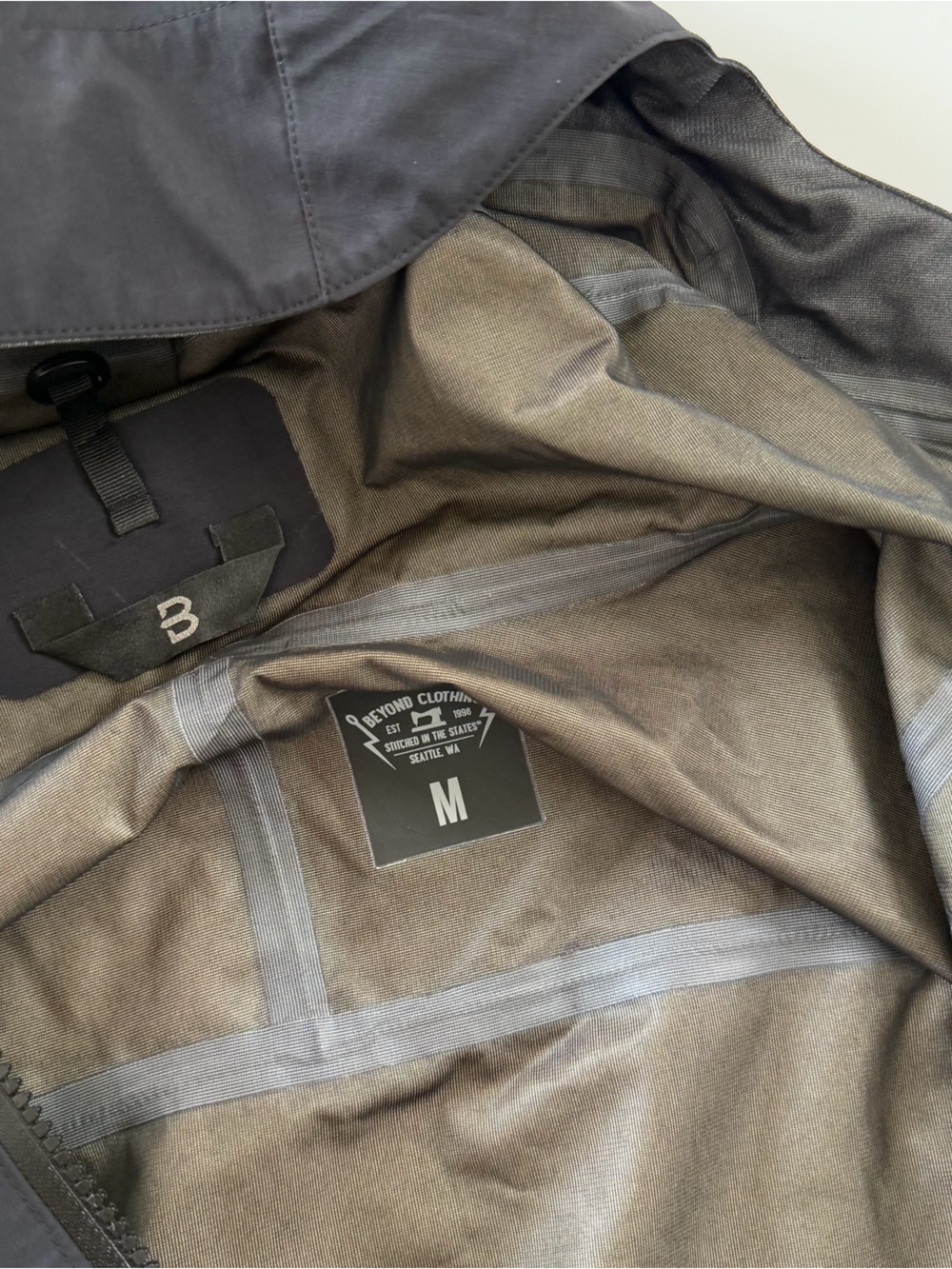 Beyond Clothing Jacket Mens Medium A6 Gore-Tex Rain Tactical Black - Picture 8 of 13